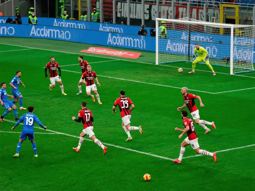 【意甲】莱昂与希门尼斯联手建功,AC米兰客场2-0击败恩波利 【意甲】莱昂与希门尼斯联手建功,AC米兰客场2-0击败恩波利