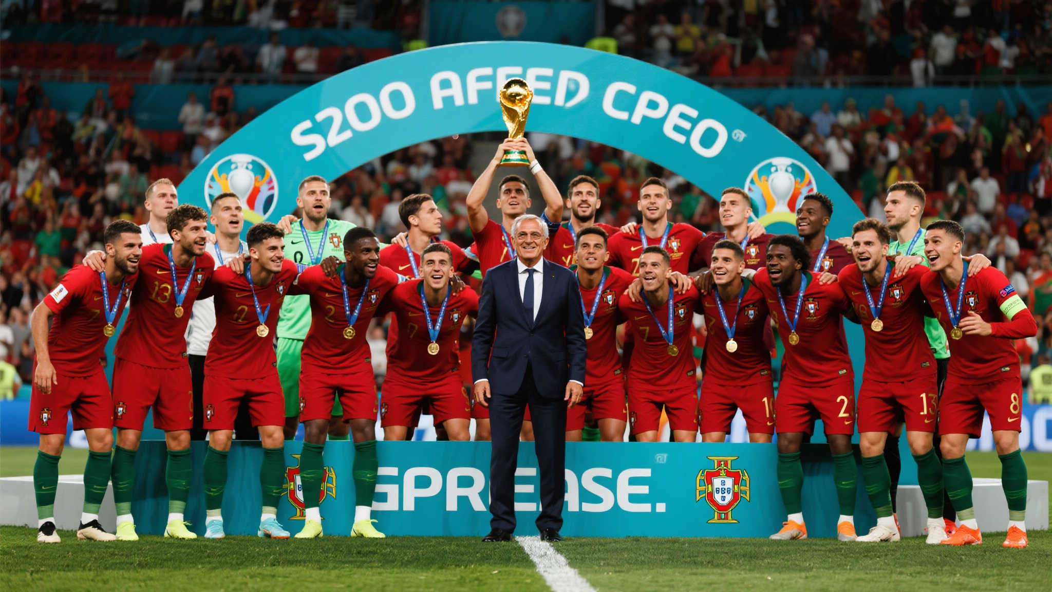 葡萄牙足协主席:全力以赴冲击冠军宝座 近年来,葡萄牙足球队在国际赛事中表现卓越。凭借实力